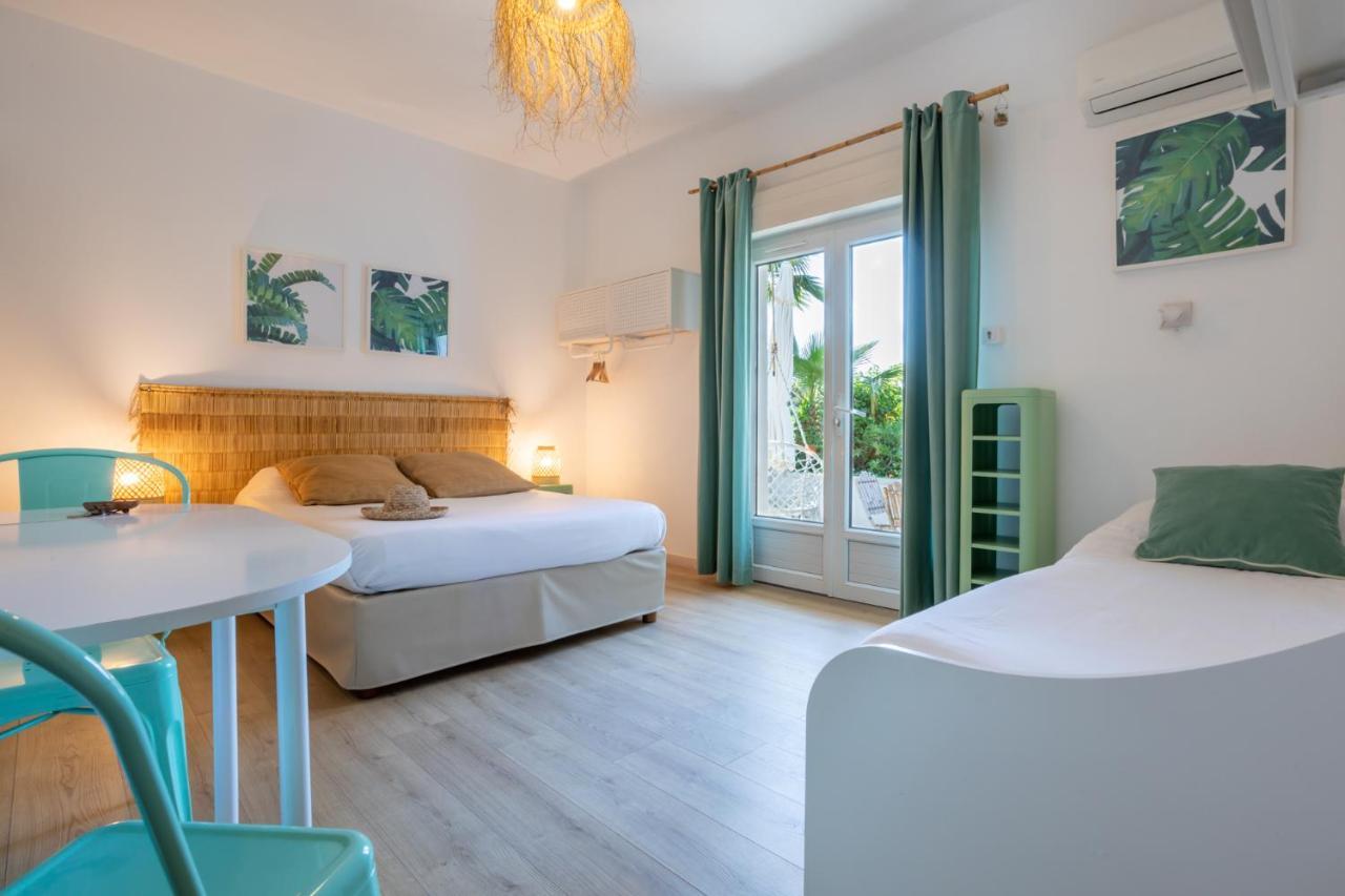 Hotel Almanarre Plage - Hotel Eco-Responsable Face A La Mer Hyères Eksteriør bilde