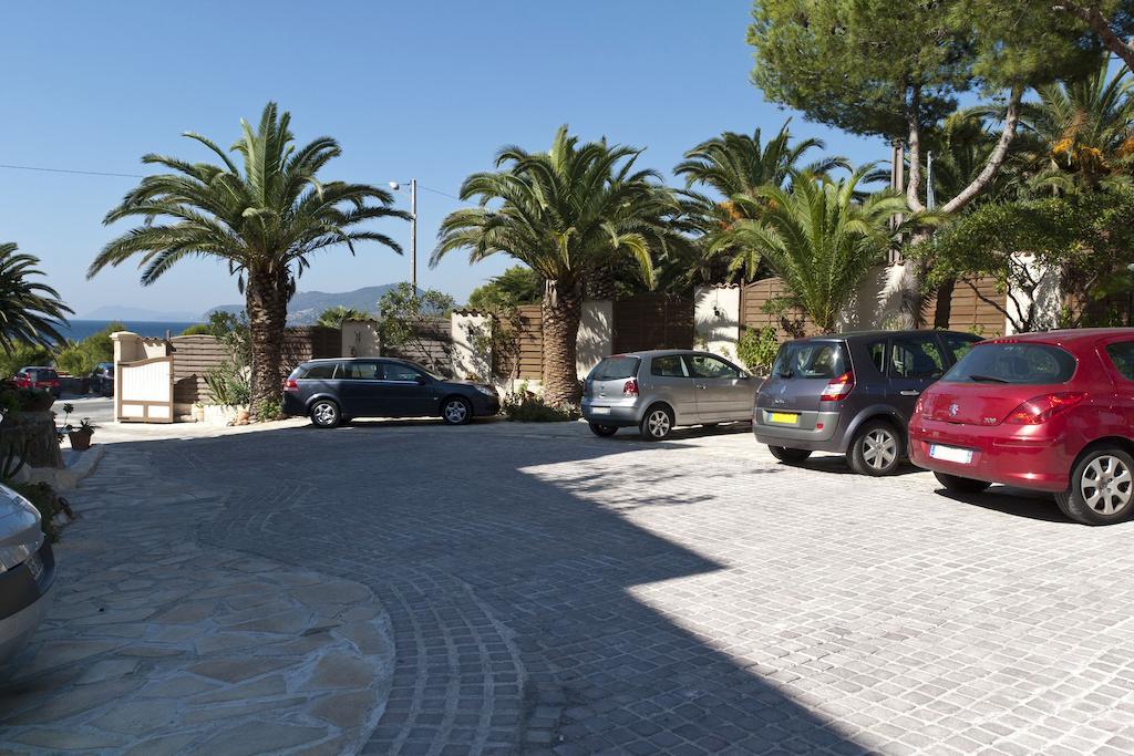 Hotel Almanarre Plage - Hotel Eco-Responsable Face A La Mer Hyères Eksteriør bilde