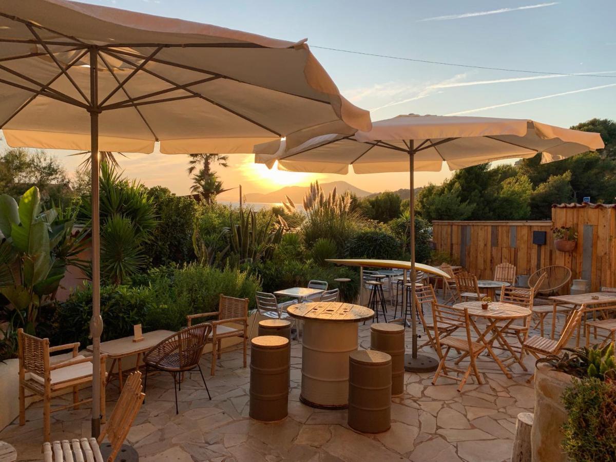 Hotel Almanarre Plage - Hotel Eco-Responsable Face A La Mer Hyères Eksteriør bilde